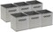Sorbus Foldable Storage Cube - 11 Inch Closet Organizer and Storage Basket with Handles 1 Pc